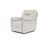 G Plan Seattle Recliner Armchair - Power Recliner Chair with USB Grade L - Power Recliner with USB — L840 Cambridge Chalk, gallery image 3