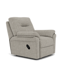 G Plan Seattle Recliner Armchair - Power Recliner Chair with USB & Lumbar Grade W - Power Recliner with Lumbar Support & USB — W001 Loom Smoke, gallery image 1