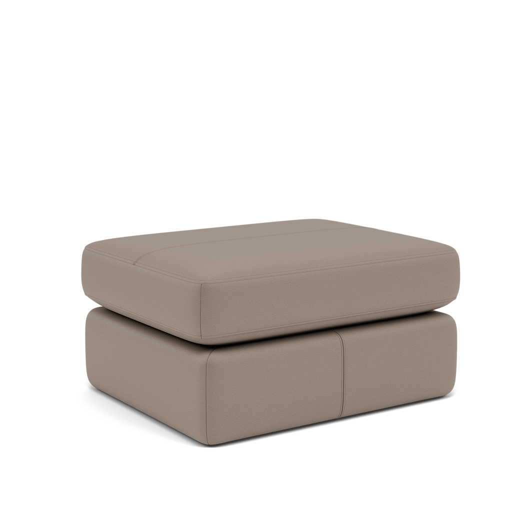G Plan Seattle Storage Footstool - Storage Footstool Grade H — H001 Oxford Mushroom, gallery image 1