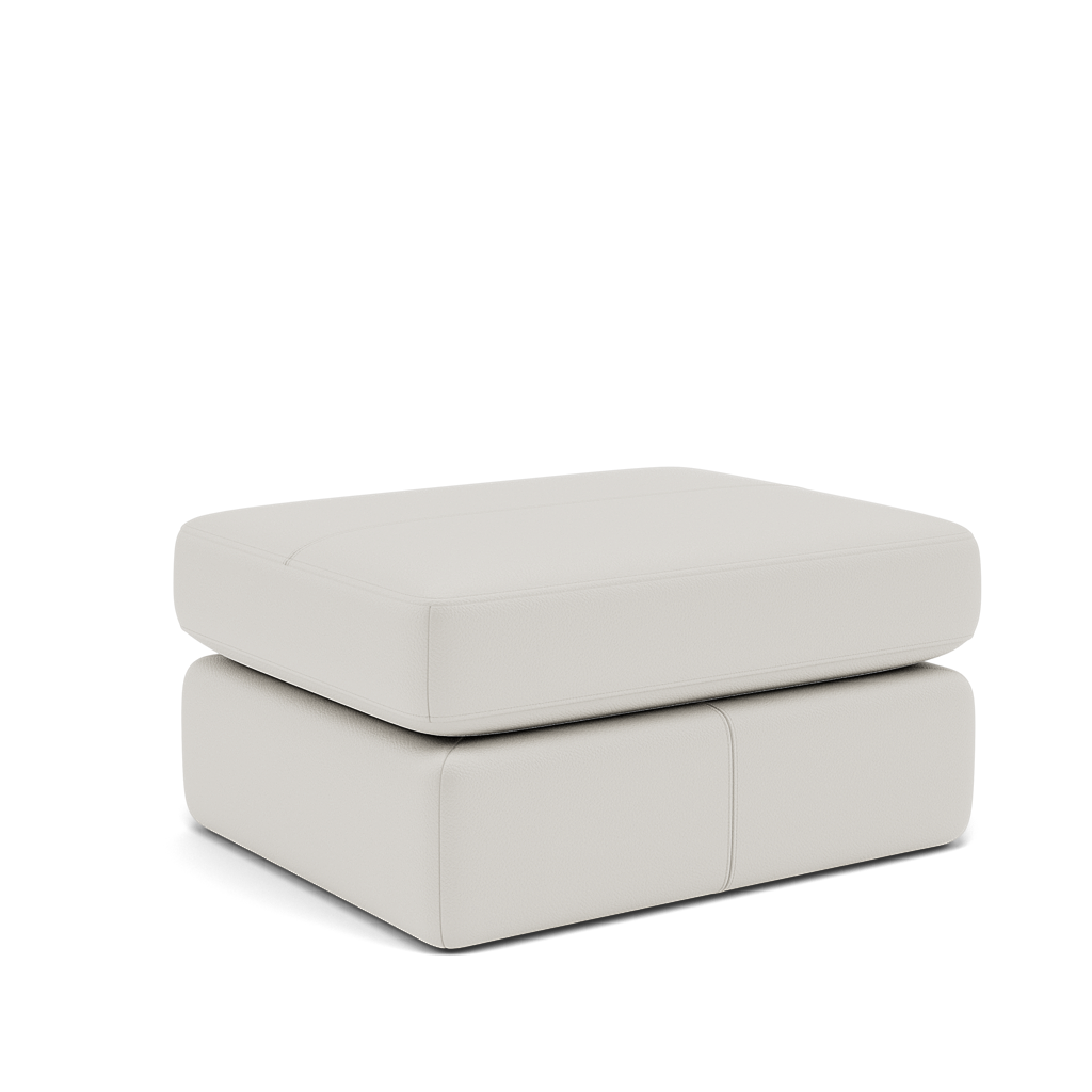G Plan Seattle Storage Footstool - Storage Footstool Grade L — L840 Cambridge Chalk, gallery image 1