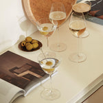 Borough Clear Cocktail Glass Set Of 4 - Borough Cocktail Saucer 240ml Clear 4 Pack Sterling Home 2