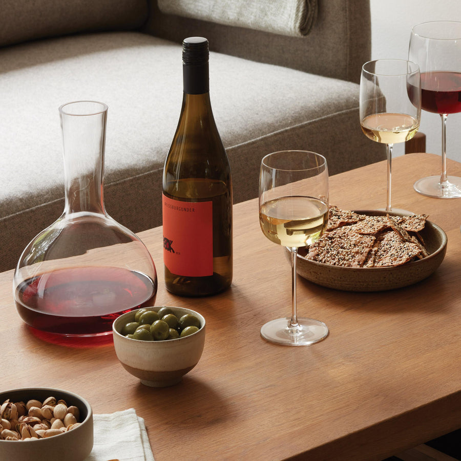 Borough Clear Wine Glass Set Of 4 - Borough Wine Glass 450ml Clear 4 Pack Sterling Home 2