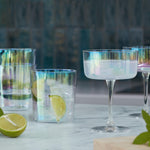 Iridescence Champagne/Cocktal Glass Set Of 2 - Iridescence Champagne /Cocktail Glass Set Of 2 Sterling Home 2