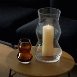 LSA Sculpt Brown Vase