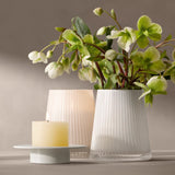 Beacon Lantern/Vase White 14CM