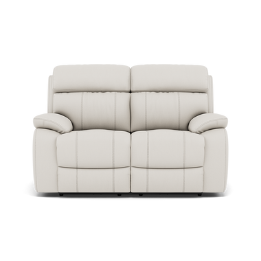 Galaxy 2 Seater Recliner Sofa - 2 Seater 2 Power Recliners Cat 25S - Power Recliner Sterling Home 1 NCS-744D STAR WHITE