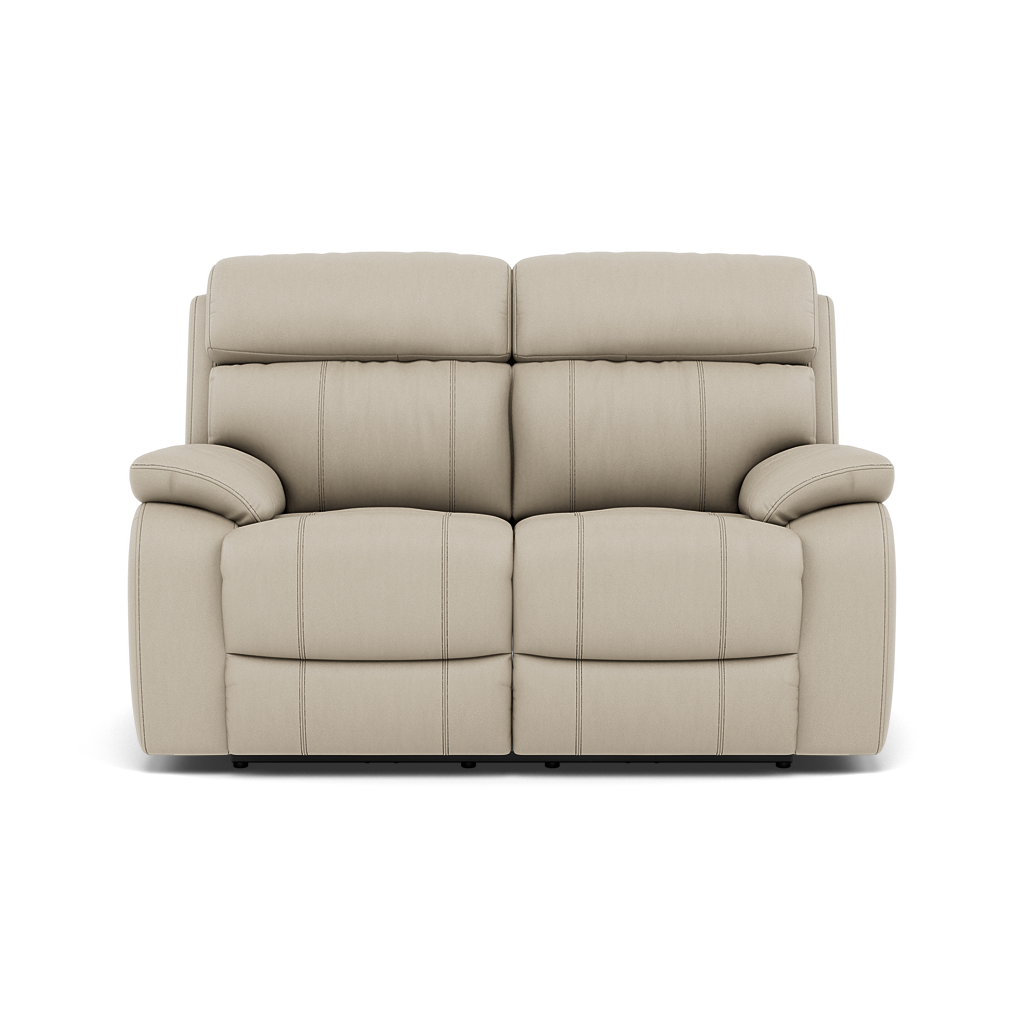 Galaxy 2 Seater Recliner Sofa - 2 Seater 2 Power Recliners Cat 25S - Power Recliner Sterling Home 4 NCS-041E SILVER GREY