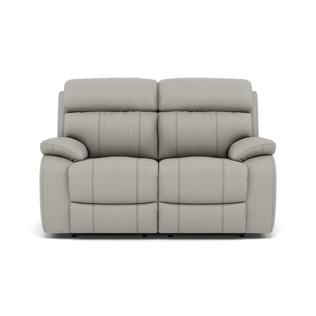 Galaxy 2 Seater Recliner Sofa - 2 Seater 2 Power Recliners Cat 25S - Power Recliner Sterling Home 5 NCS-251E GREY