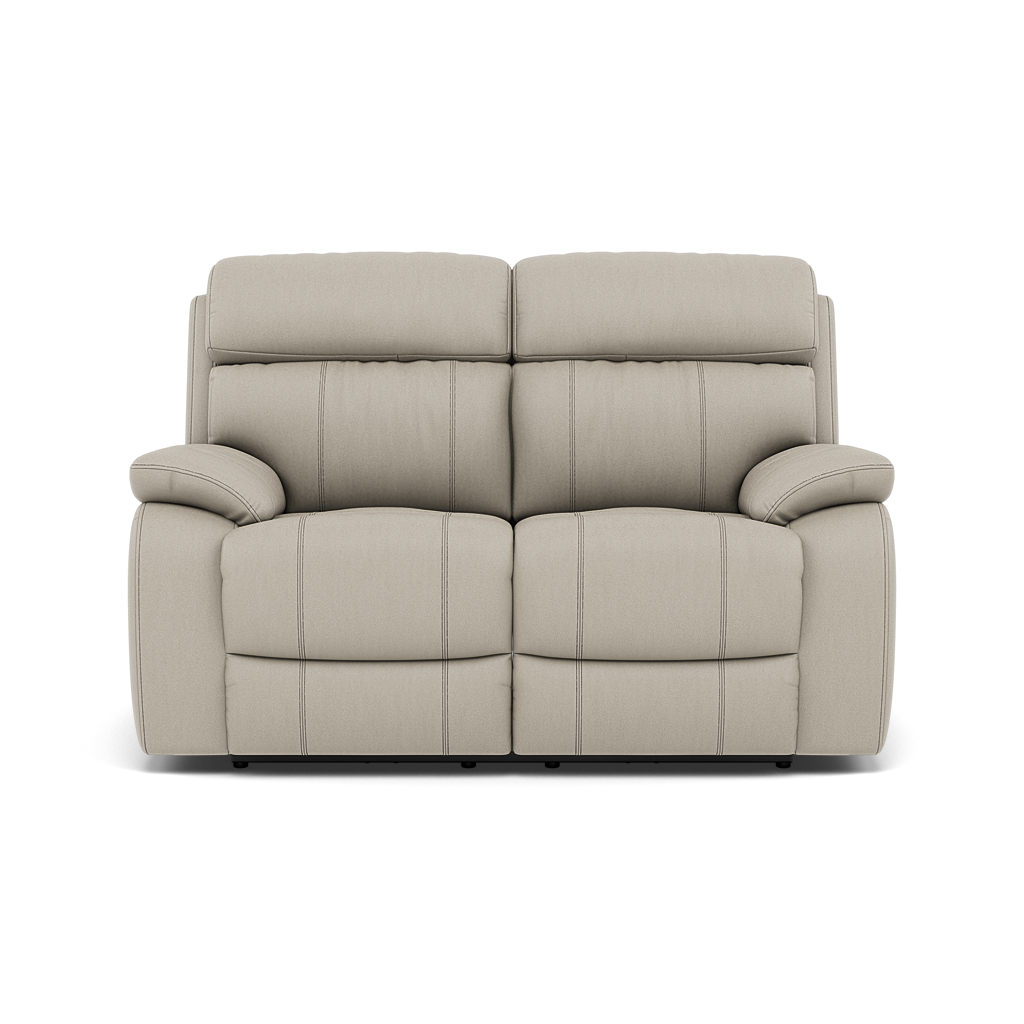 Galaxy 2 Seater Recliner Sofa - 2 Seater 2 Power Recliners Cat 25S - Power Recliner Sterling Home 6 NCS-946B FEATHER GREY