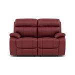 Galaxy 2 Seater Recliner Sofa - 2 Seater 2 Power Recliners Cat 25S - Power Recliner Sterling Home 15 NCS-854C RUSTIC RED