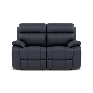 Galaxy 2 Seater Recliner Sofa - 2 Seater 2 Power Recliners Cat 25S - Power Recliner Sterling Home 14 NCS-036C NAVY BLUE