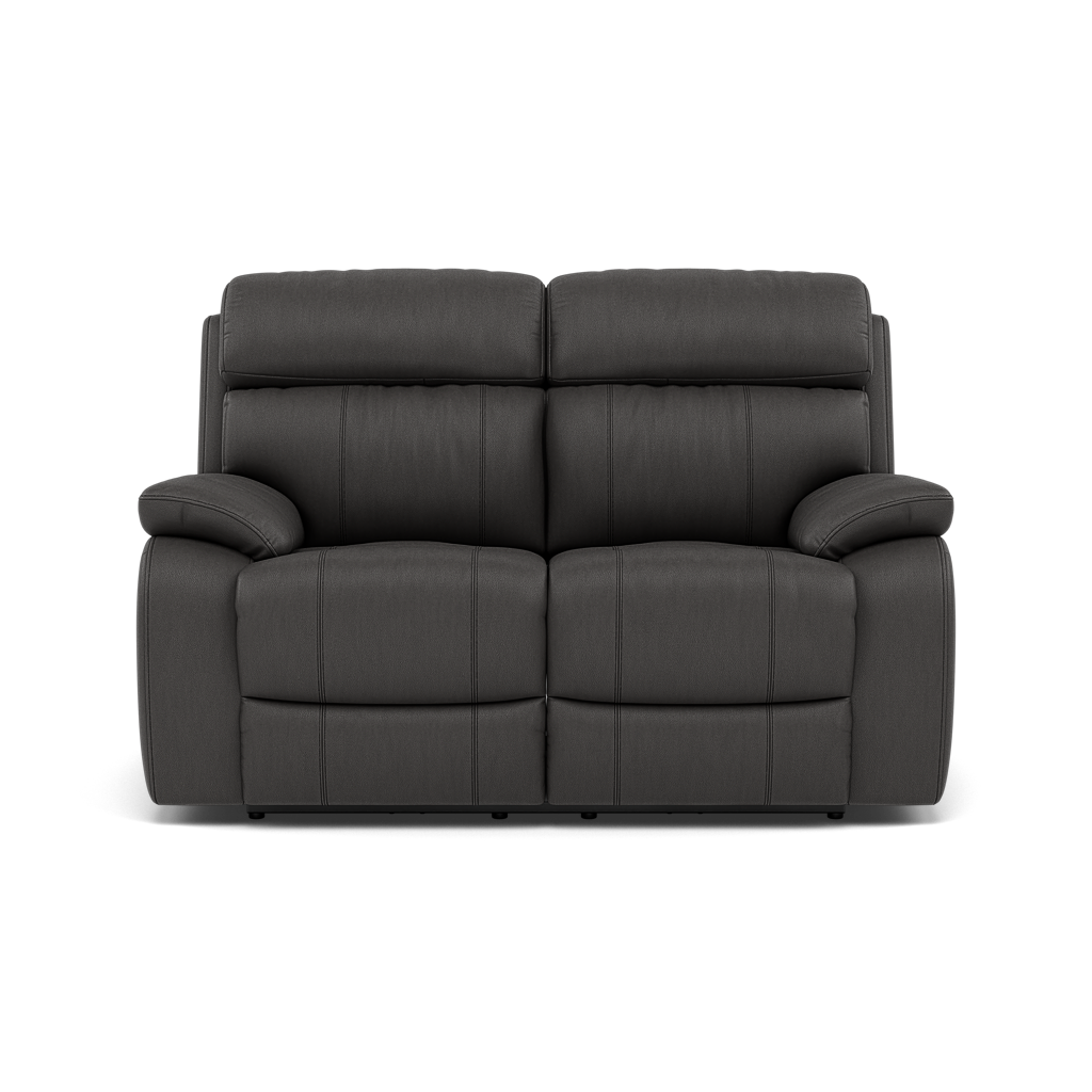 Galaxy 2 Seater Recliner Sofa - 2 Seater 2 Power Recliners Cat 25S - Power Recliner Sterling Home 8 NCS-180E SLATE GREY