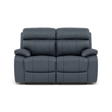 Galaxy 2 Seater Recliner Sofa - 2 Seater 2 Power Recliners Cat 25S - Power Recliner Sterling Home 13 NCS-313E OCEAN BLUE