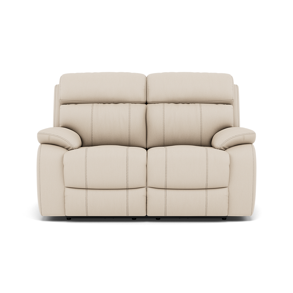 Galaxy 2 Seater Recliner Sofa - 2 Seater 2 Power Recliners Cat 25S - Power Recliner Sterling Home 3 NCS-156E FROST