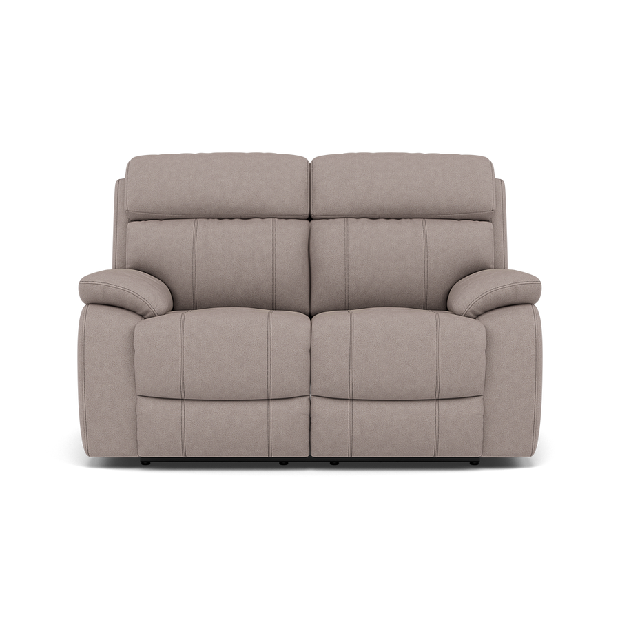 Galaxy 2 Seater Recliner Sofa - 2 Seater 2 Power Recliners Fabric - Power Recliner Sterling Home BFA-BLJ-22 DOVE GREY 1