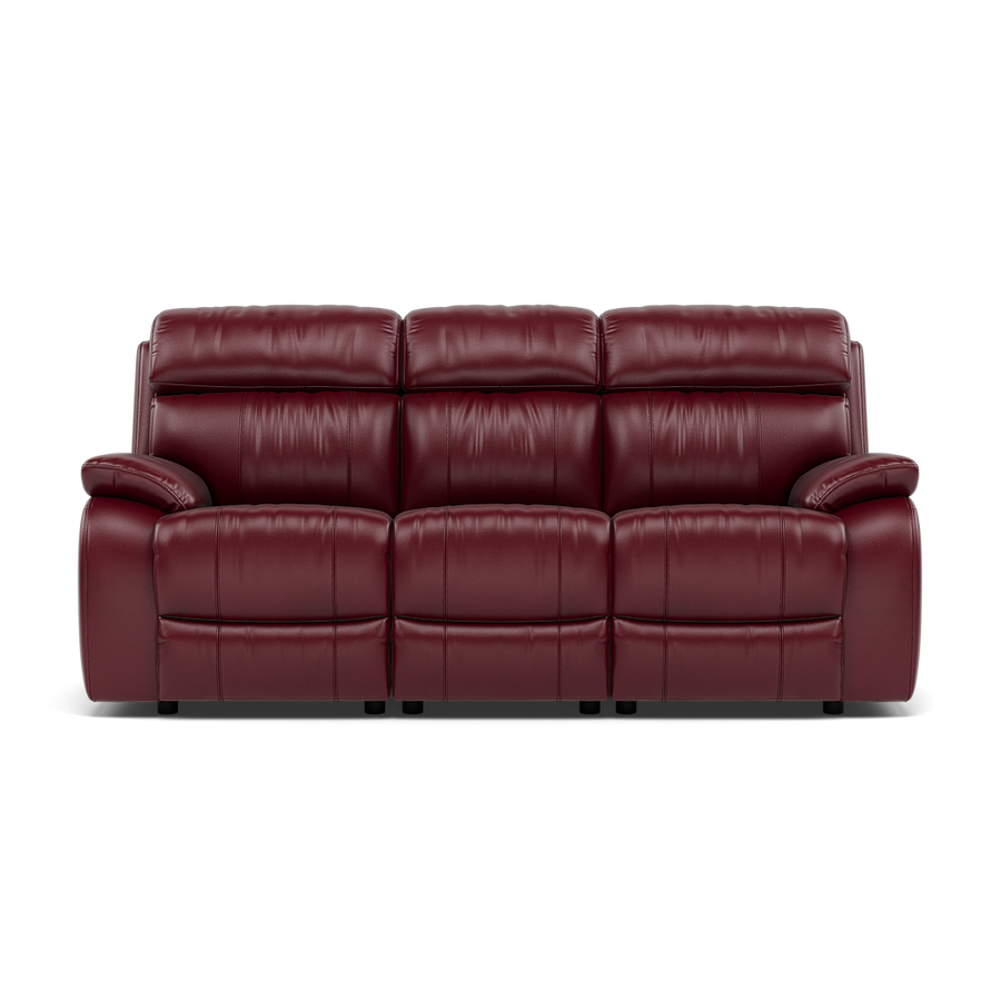 Galaxy 3 Seater Sofa - 3 Seater Cat 20S Sofas Sterling Home BVS-035C DEEP RED 1