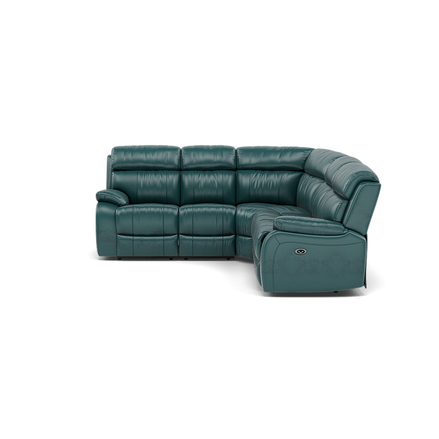 Galaxy Corner Recliner Sofa - Combination 3 2 Corner 2 with 2 Power Recliners Cat 20S Sterling Home BVS-301E LAKE GREEN 2
