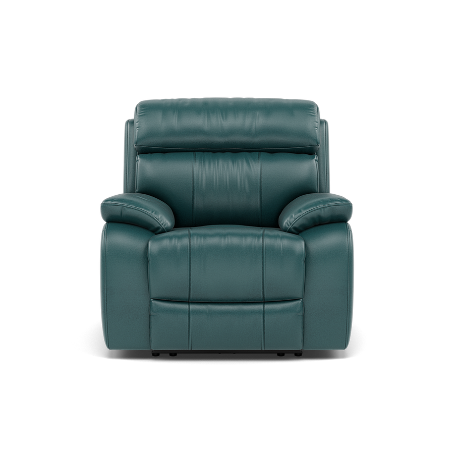 Galaxy Recliner Armchair - Manual Recliner Chair Cat 20S - Manual Recliner Sterling Home BVS-301E LAKE GREEN 2