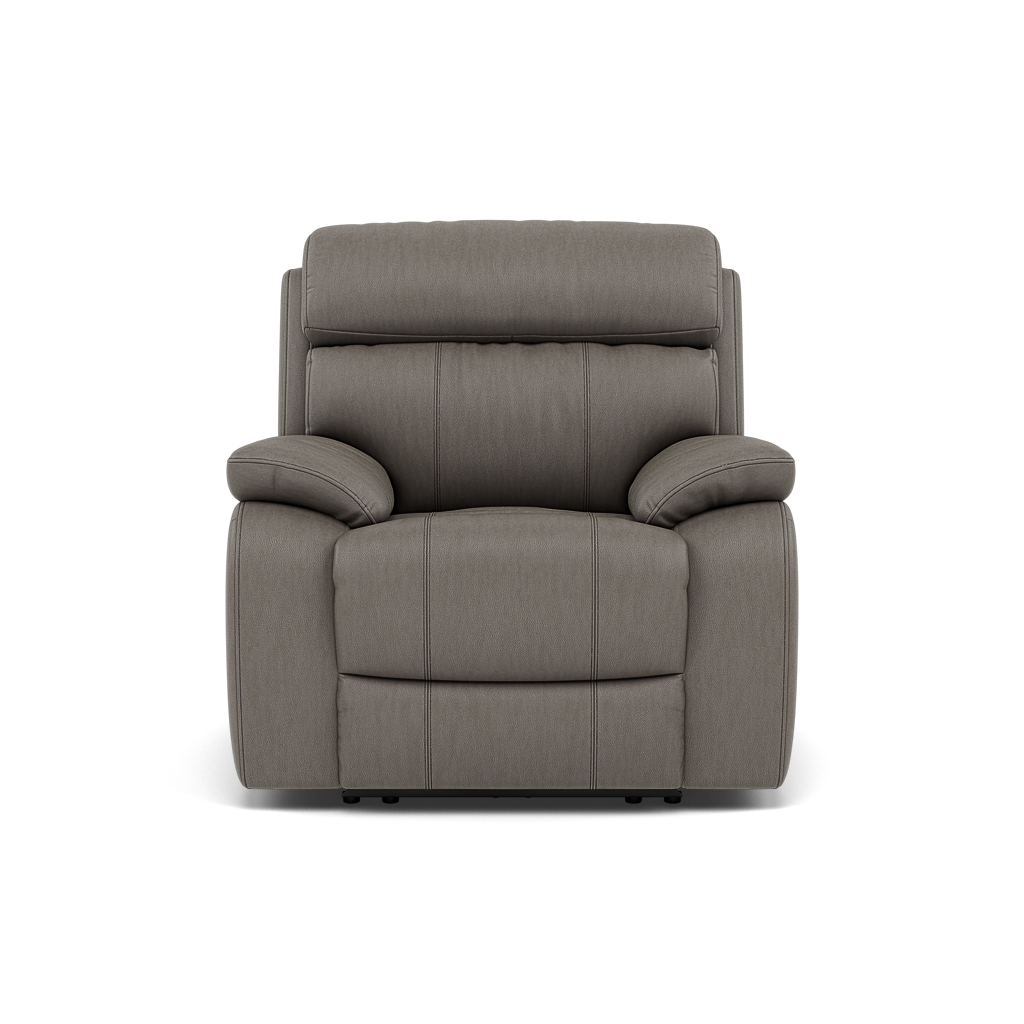 Galaxy Recliner Armchair - Manual Recliner Chair Cat 25S - Manual Recliner Sterling Home 11 NCS-232E GRANITE