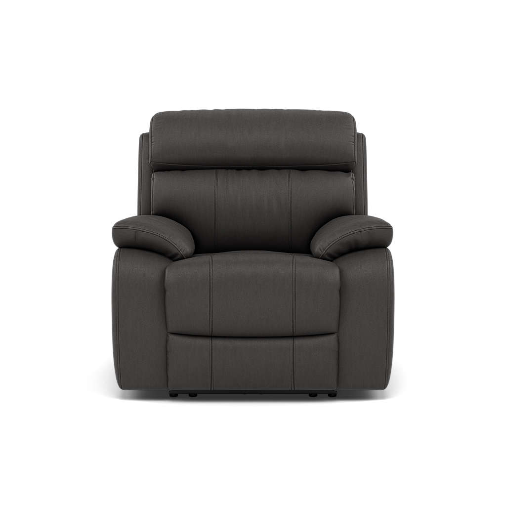 Galaxy Recliner Armchair - Manual Recliner Chair Cat 25S - Manual Recliner Sterling Home 8 NCS-180E SLATE GREY