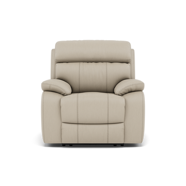 Galaxy Recliner Armchair - Manual Recliner Chair Cat 25S - Manual Recliner Sterling Home 4 NCS-041E SILVER GREY