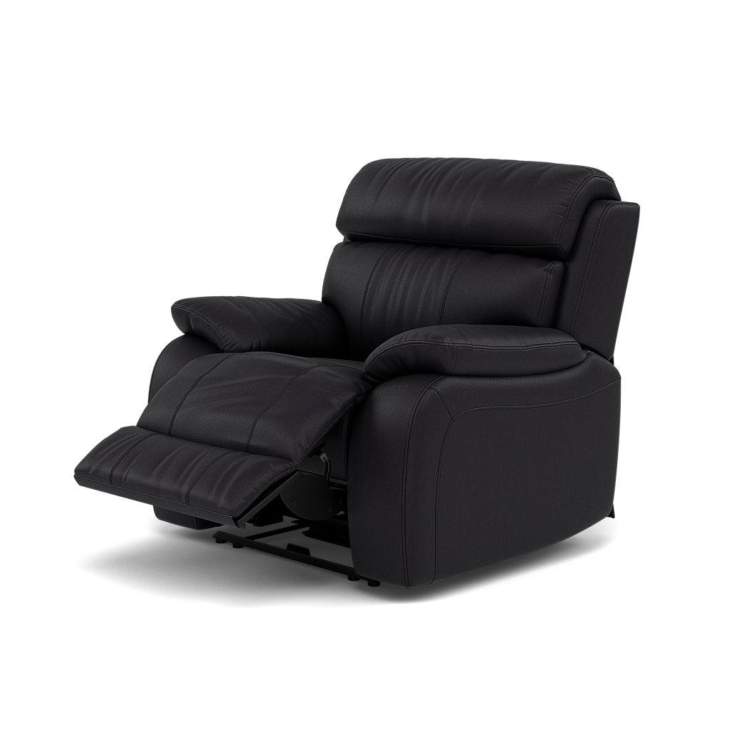 Galaxy Recliner Armchair - Manual Recliner Chair Cat 25S - Manual Recliner — NCS-023C BLACK, gallery image 3
