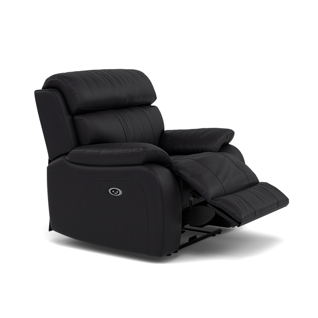 Galaxy Recliner Armchair - Manual Recliner Chair Cat 25S - Manual Recliner — NCS-023C BLACK, gallery image 1