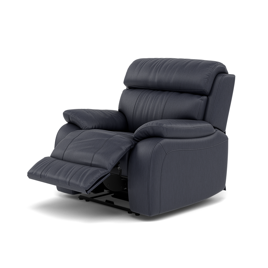 Galaxy Recliner Armchair - Manual Recliner Chair Cat 25S - Manual Recliner — NCS-036C NAVY BLUE, gallery image 3