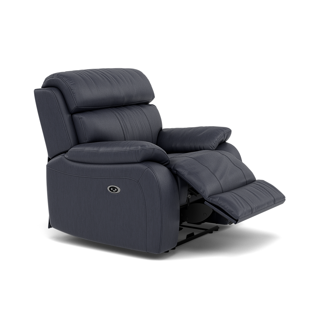Galaxy Recliner Armchair - Manual Recliner Chair Cat 25S - Manual Recliner — NCS-036C NAVY BLUE, gallery image 1