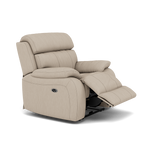 Galaxy Recliner Armchair - Manual Recliner Chair Cat 25S - Manual Recliner — NCS-039C PEBBLE, gallery image 1