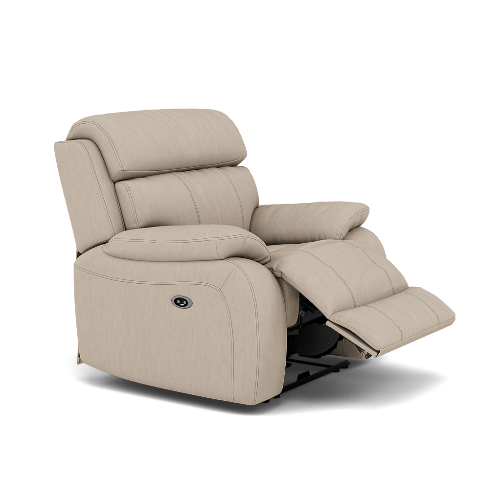 Galaxy Recliner Armchair - Manual Recliner Chair Cat 25S - Manual Recliner — NCS-039C PEBBLE, gallery image 1