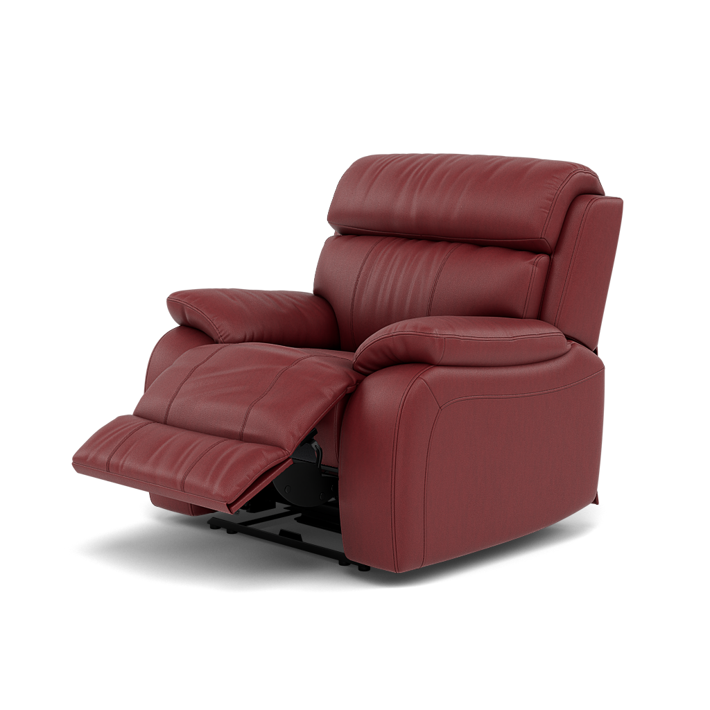 Galaxy Recliner Armchair - Manual Recliner Chair Cat 25S - Manual Recliner — NCS-854C RUSTIC RED, gallery image 3