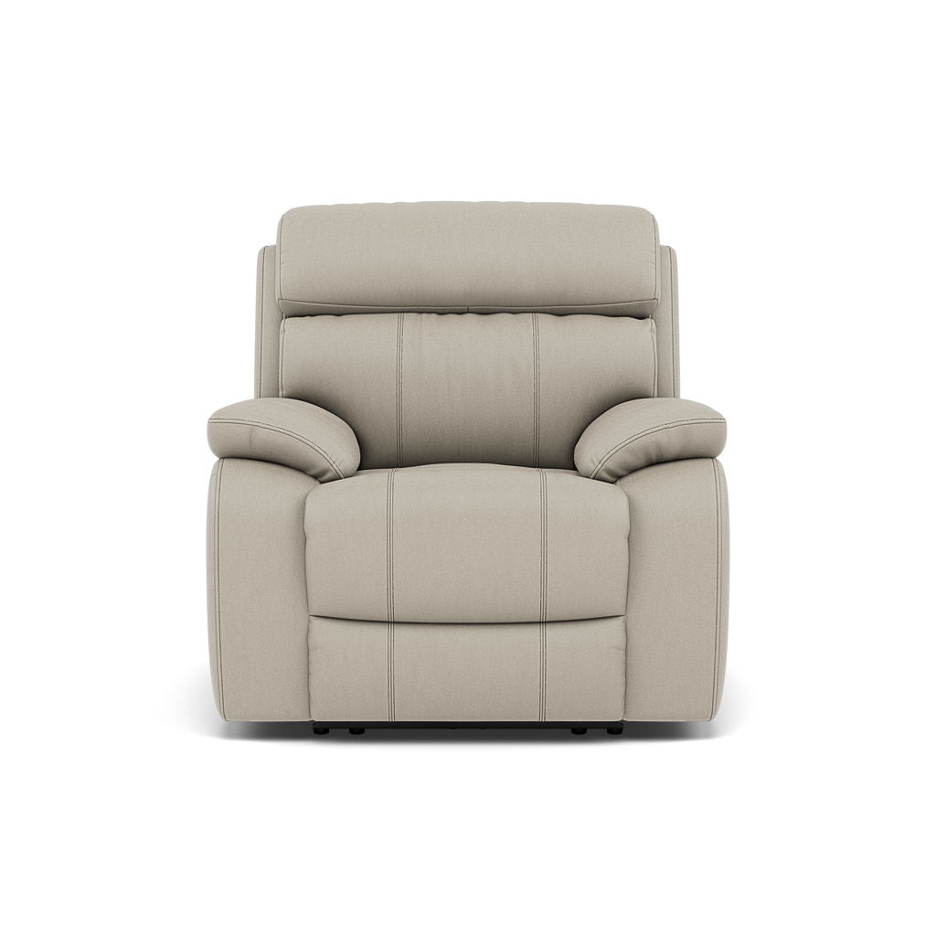 Galaxy Recliner Armchair - Manual Recliner Chair Cat 25S - Manual Recliner Sterling Home 6 NCS-946B FEATHER GREY