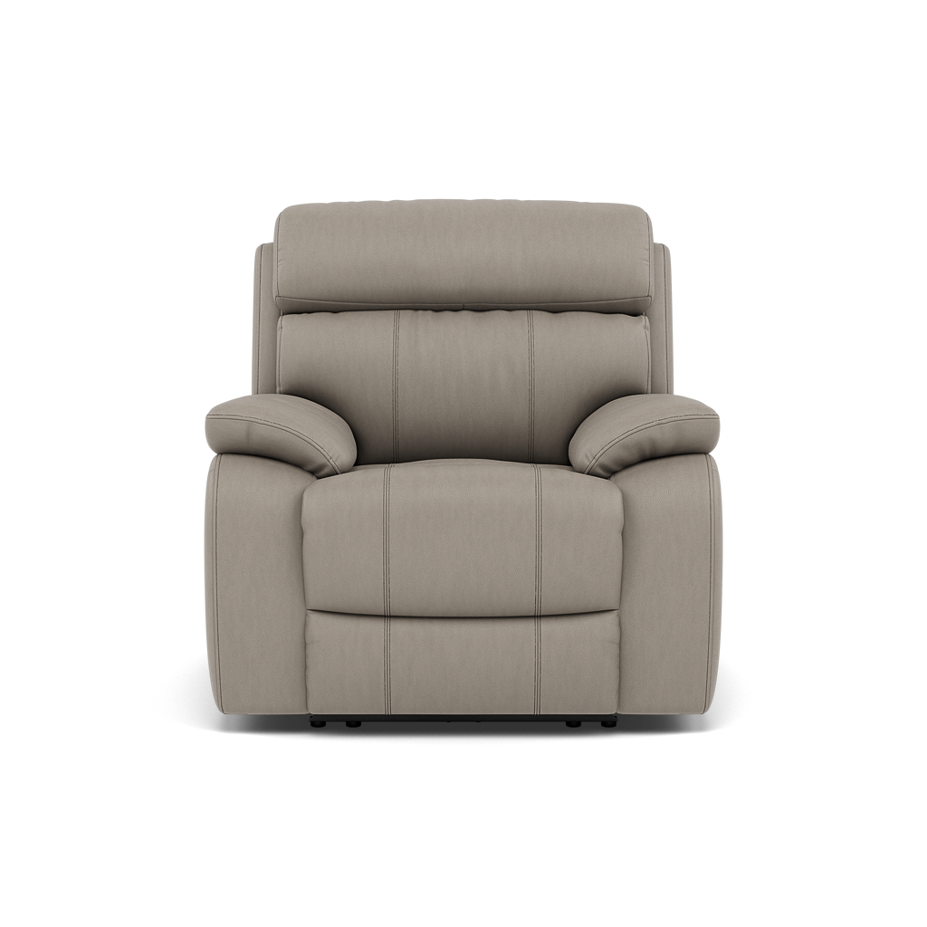 Galaxy Recliner Armchair - Manual Recliner Chair Cat 25S - Manual Recliner Sterling Home 10 NCS-722A TAUPE