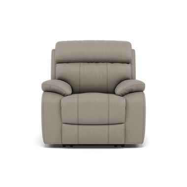 Galaxy Recliner Armchair - Manual Recliner Chair Cat 25S - Manual Recliner Sterling Home 10 NCS-722A TAUPE