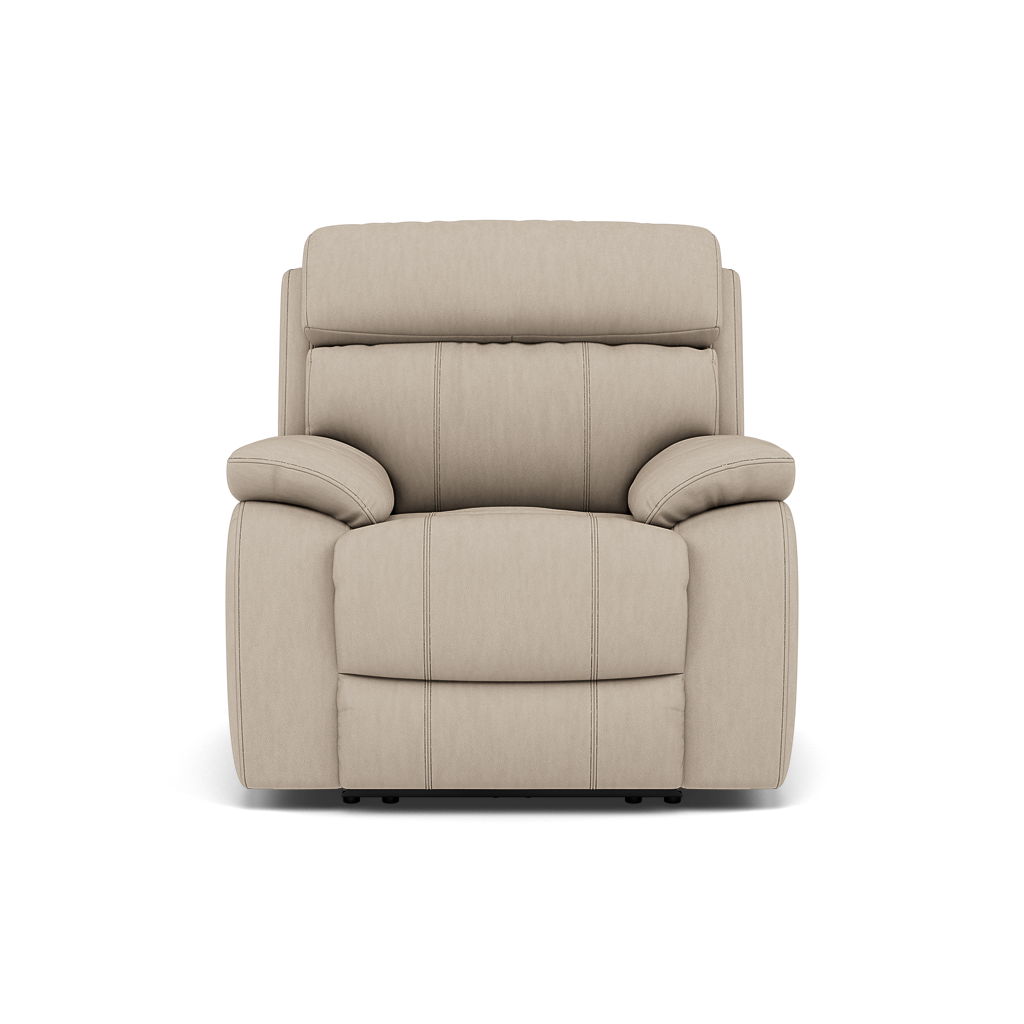 Galaxy Recliner Armchair - Manual Recliner Chair Cat 25S - Manual Recliner Sterling Home 9 NCS-039C PEBBLE
