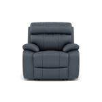 Galaxy Recliner Armchair - Manual Recliner Chair Cat 25S - Manual Recliner Sterling Home 13 NCS-313E OCEAN BLUE
