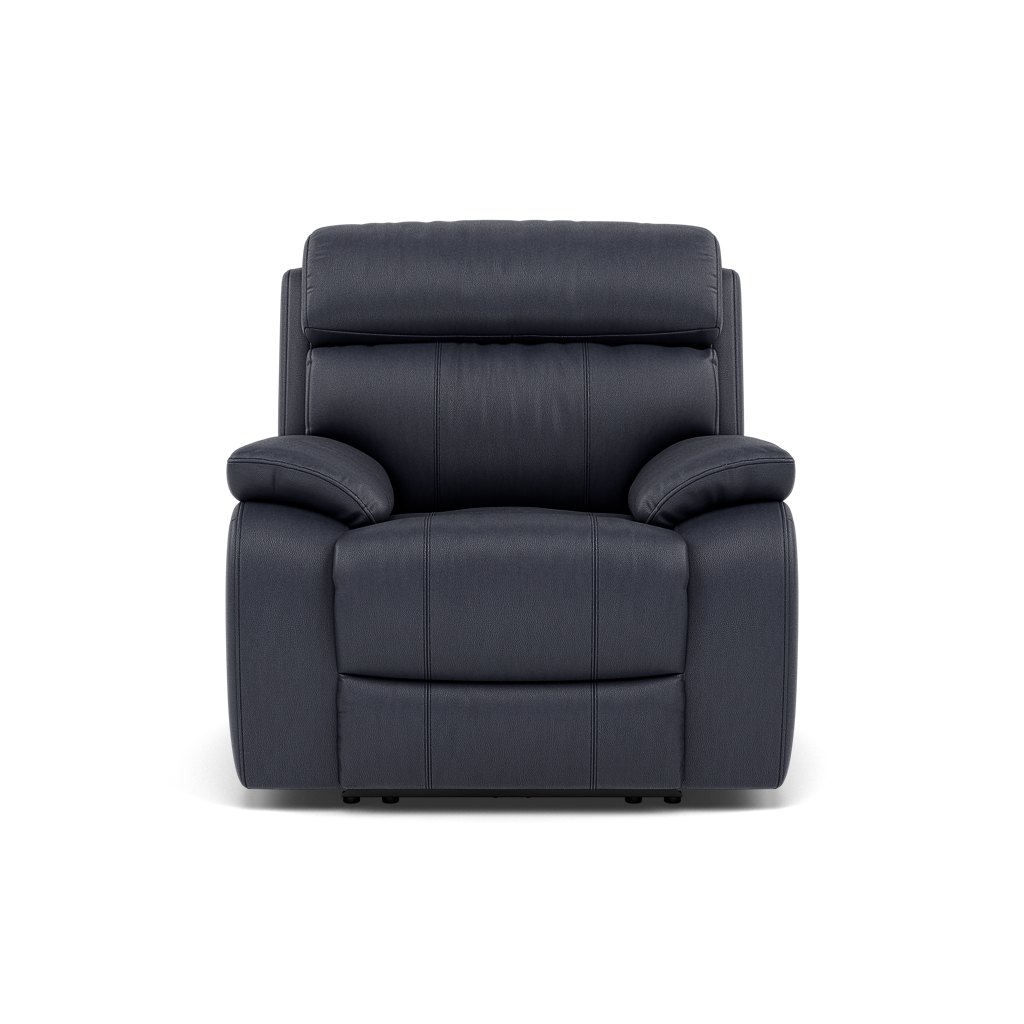 Galaxy Recliner Armchair - Manual Recliner Chair Cat 25S - Manual Recliner Sterling Home 14 NCS-036C NAVY BLUE