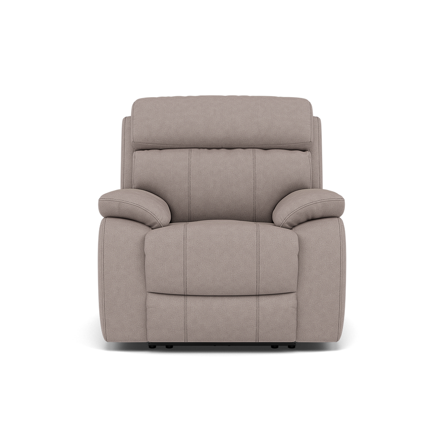 Galaxy Recliner Armchair - Power Recliner Chair Fabric - Power Recliner Sterling Home BFA-BLJ-22 DOVE GREY 1