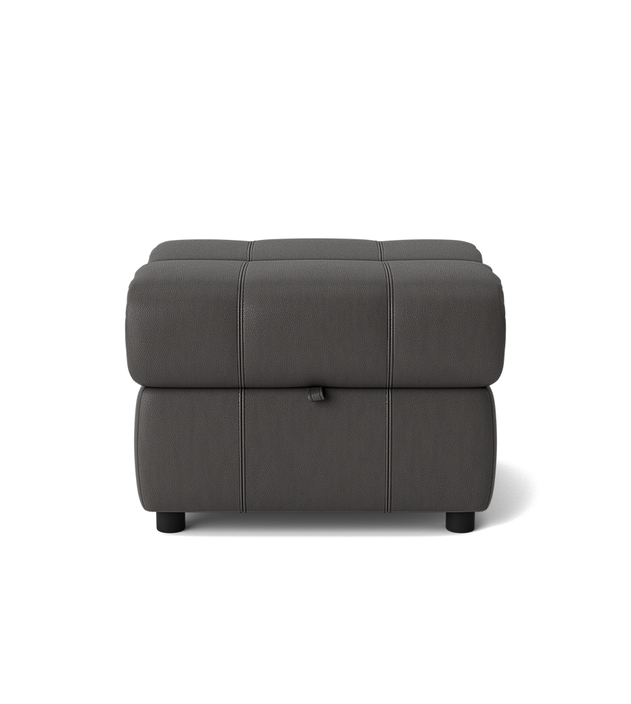 Galaxy Storage Footstool - Storage Foostool Cat 25S Footstools Sterling Home 8 NCS-180E SLATE GREY