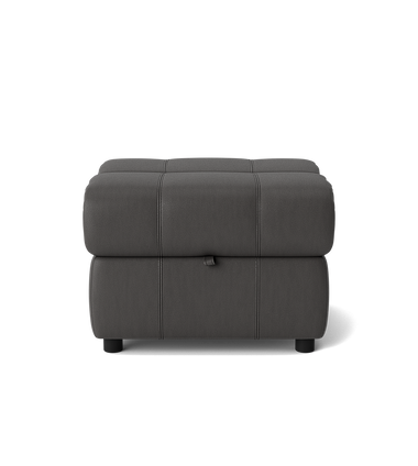 Galaxy Storage Footstool - Storage Foostool Cat 25S Footstools Sterling Home 8 NCS-180E SLATE GREY