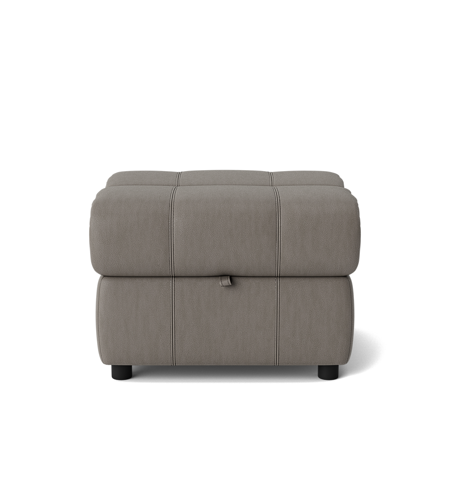 Galaxy Storage Footstool - Storage Foostool Cat 25S Footstools Sterling Home 11 NCS-232E GRANITE