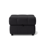 Galaxy Storage Footstool - Storage Foostool Cat 25S Footstools Sterling Home 12 NCS-023C BLACK