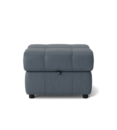 Galaxy Storage Footstool - Storage Foostool Cat 25S Footstools Sterling Home 13 NCS-313E OCEAN BLUE