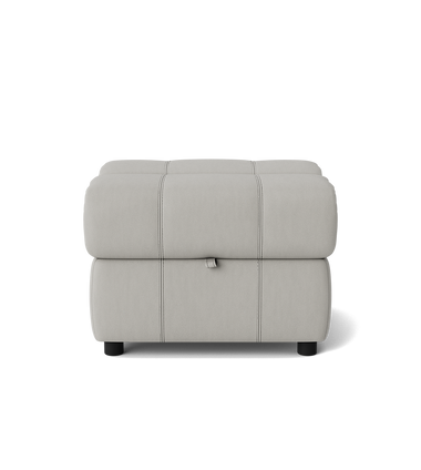 Galaxy Storage Footstool - Storage Foostool Cat 25S Footstools Sterling Home 5 NCS-251E GREY
