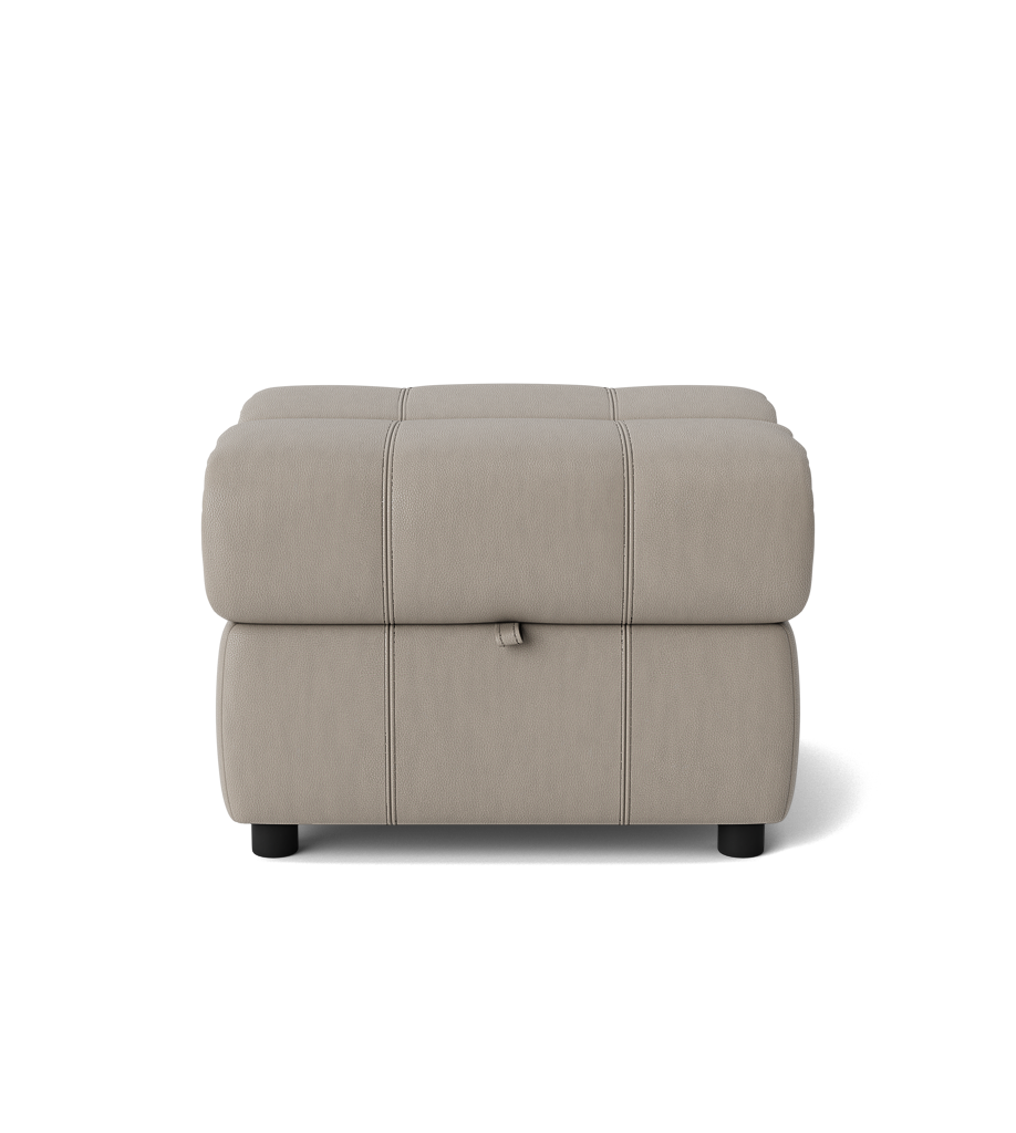 Galaxy Storage Footstool - Storage Foostool Cat 25S Footstools Sterling Home 10 NCS-722A TAUPE