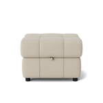 Galaxy Storage Footstool - Storage Foostool Cat 25S Footstools Sterling Home 4 NCS-041E SILVER GREY