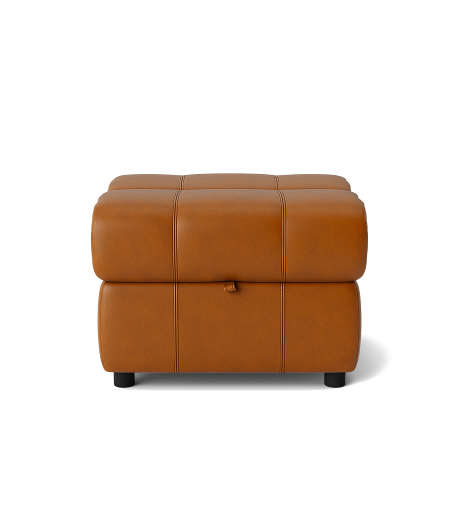 Galaxy Storage Footstool - Storage Foostool Cat 30F Footstools Sterling Home 1 SK-598D CARAMEL