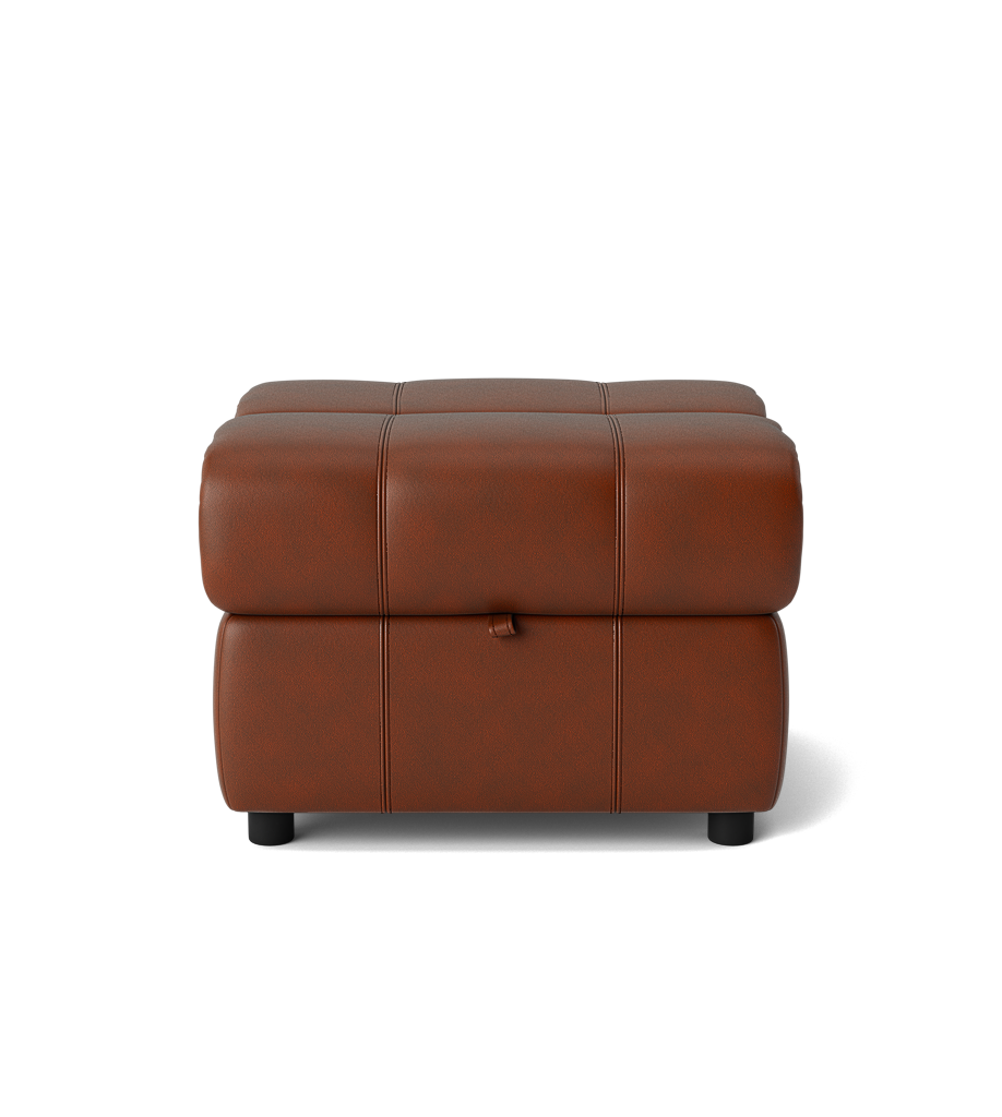 Galaxy Storage Footstool - Storage Foostool Cat 30F Footstools Sterling Home 3 SK-297E CUMIN