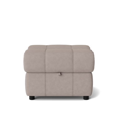 Galaxy Storage Footstool - Storage Foostool Fabric Footstools Sterling Home 1 BFA-BLJ-22 DOVE GREY